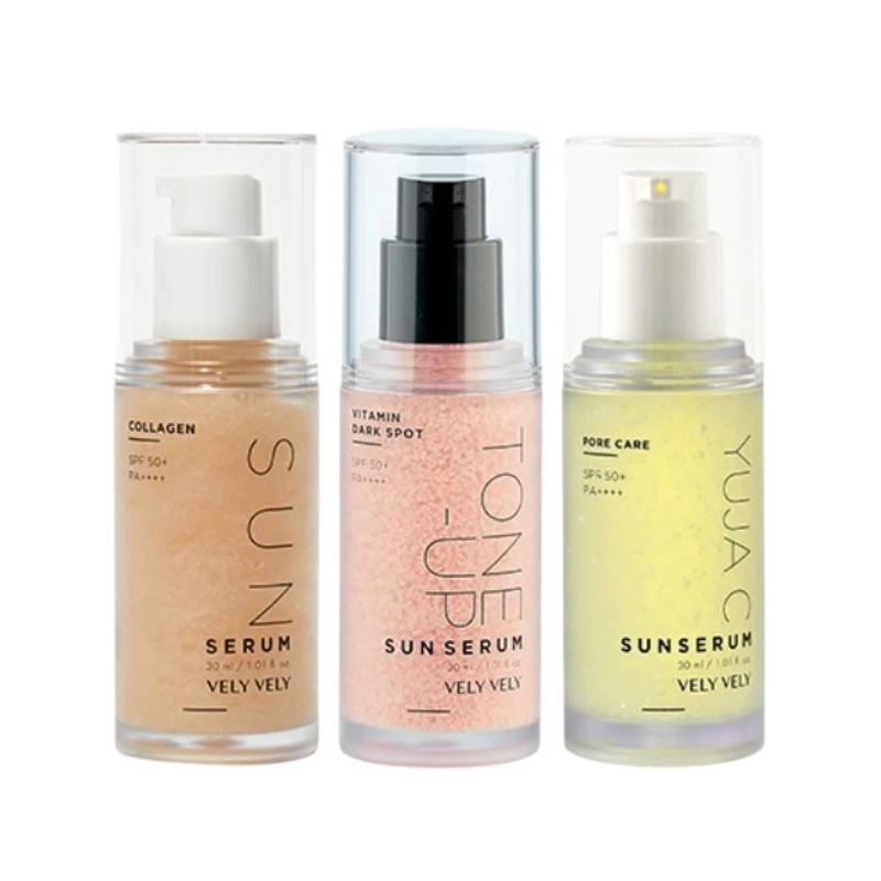 [1+1][3種の中から選択2] コラーゲンサンセラム 30ml / ビタミントーンアップサンセラム/コラーゲンサンセラム/ゆずCサンセラム