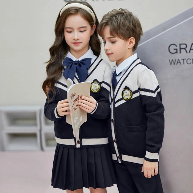 セーラー セットアップ スーツ 男の子 子供 フォーマルスーツ ニット コート 卒業式 スーツ 女の子 フォーマル 小学生 ピアノ 韓国風 制服 卒園式 キッズ ジュニア 入学式 上下セット 学生服