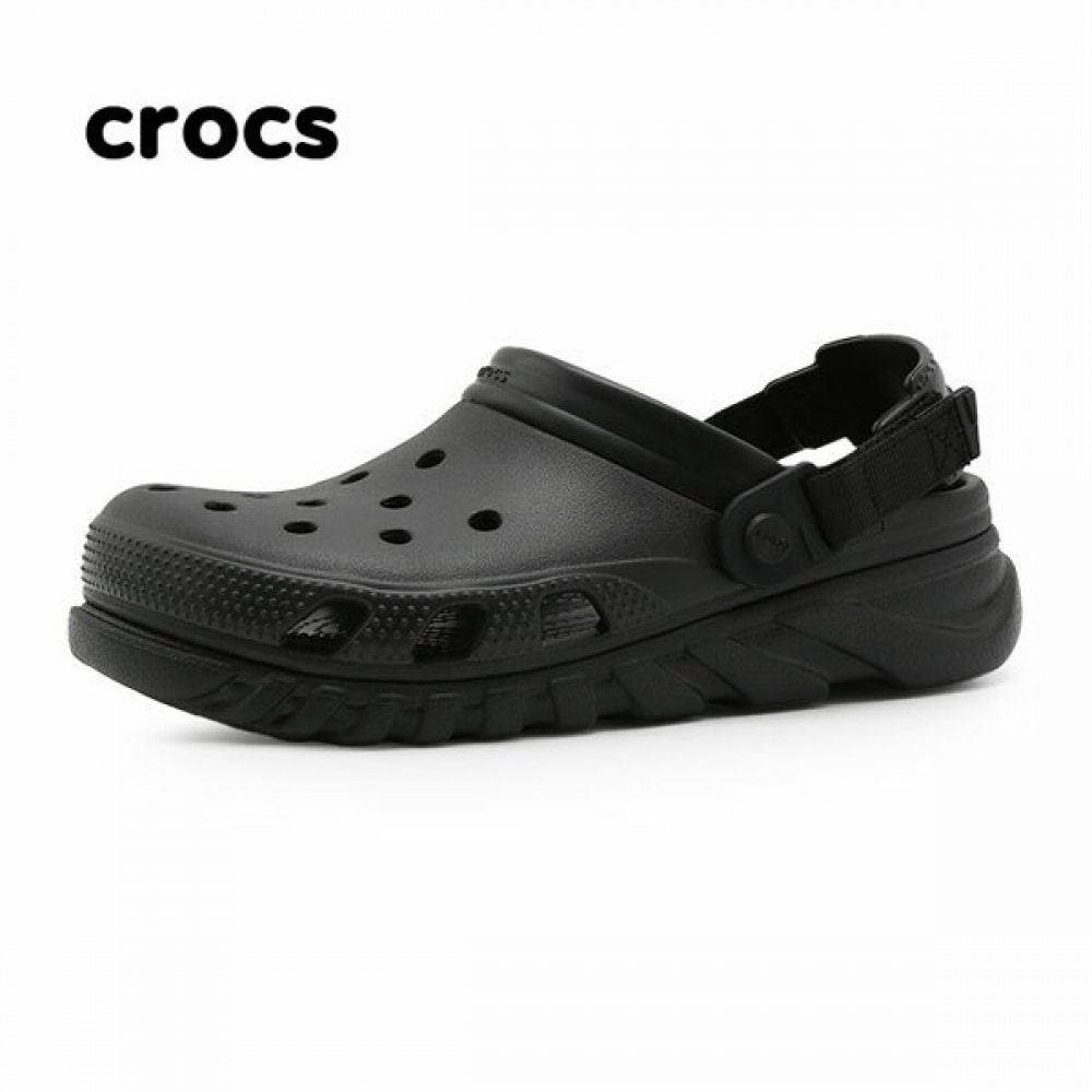 クロックスデュエットマックス II クロッグブラックサンダルアクアシューズ