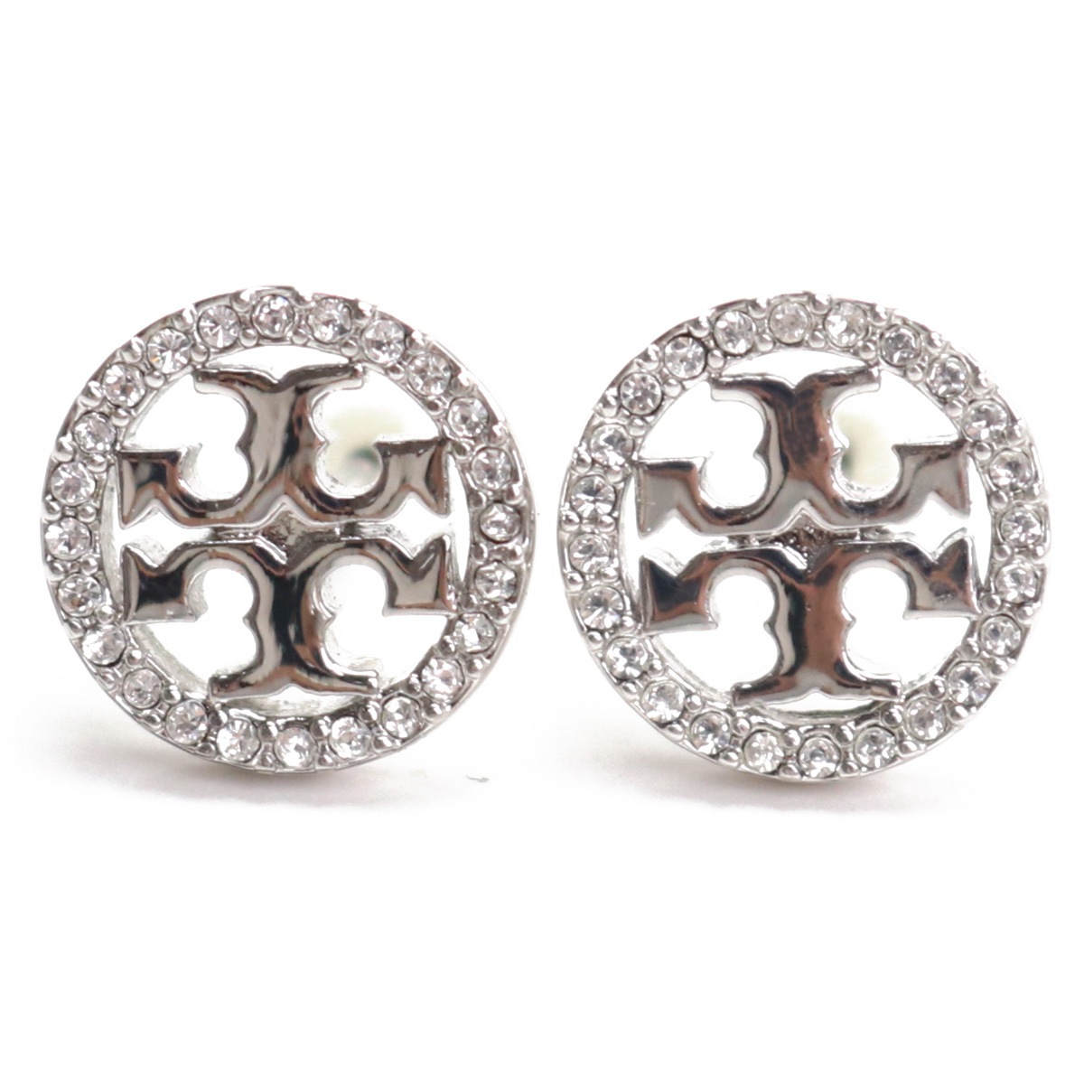 ピアス MILLER PAVE ブランドロゴ 53422 042 TORY SILVER CRYSTAL 15,800円