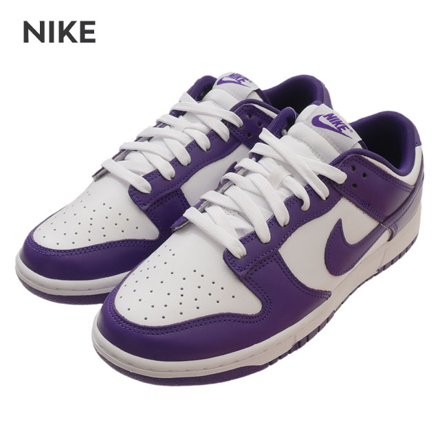 ナイキ NIKE DUNK LOW RETRO ダンク ロー レトロ WHITE/COURT PURPLE DD1391-104 291-003081-280