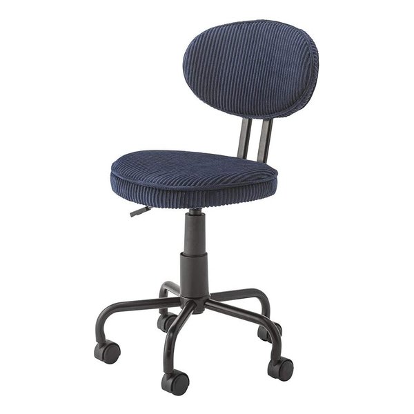 デスクチェア ブルー W43×D49×H82-92×SH48-58 KGI-109CBL