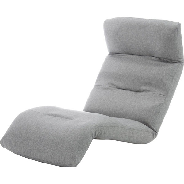 CELLUTANE 和楽の雲 下タイプ 座椅子 タスクグレー 日本製 頭部 腰部 脚部 14段 リクライニング 一人掛け A193下R-587GRY メーカー直送