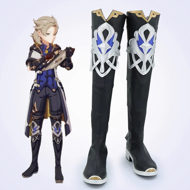 原神 アルベド コスプレ靴 ブーツ 5,127円