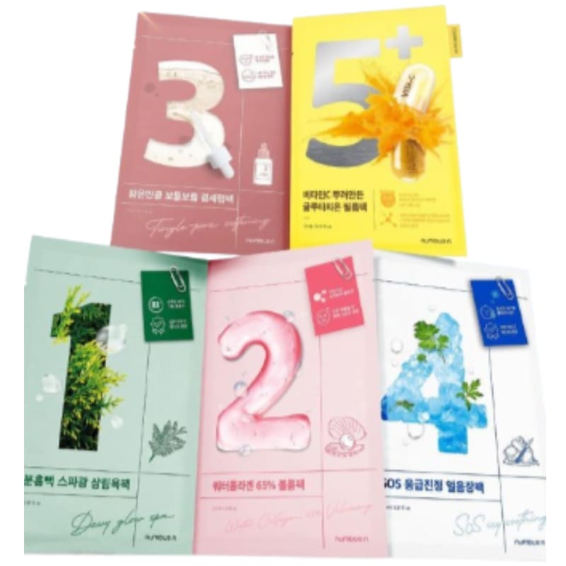 マスクパック 10枚(5種)