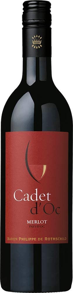 バロン フィリップ ド ロスチャイルドカデ ドック メルロー 750ml6本［赤/ミディアムボディ/フランス］【本州(一部地域を除く)は送料無料】