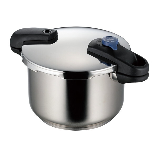 クイックエコ 3層底切り替え式両手圧力鍋5.5L HB-5136 IH対応