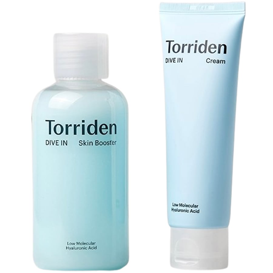 [2点セット] ダイブイン 低分子 ヒアルロン酸 クリーム 80ml+スキンブースター 200ml