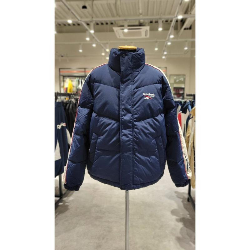 [驪州店] REJU4FD54N3 UNI クラシック ベクター パネル ダウン 男女兼用パディングジャンパー
