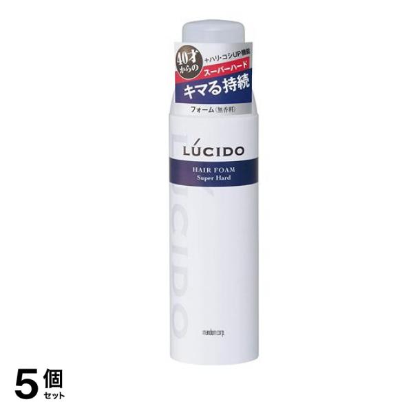 LUCIDO(ルシード) ヘアフォーム スーパーハード 185g 5個セット