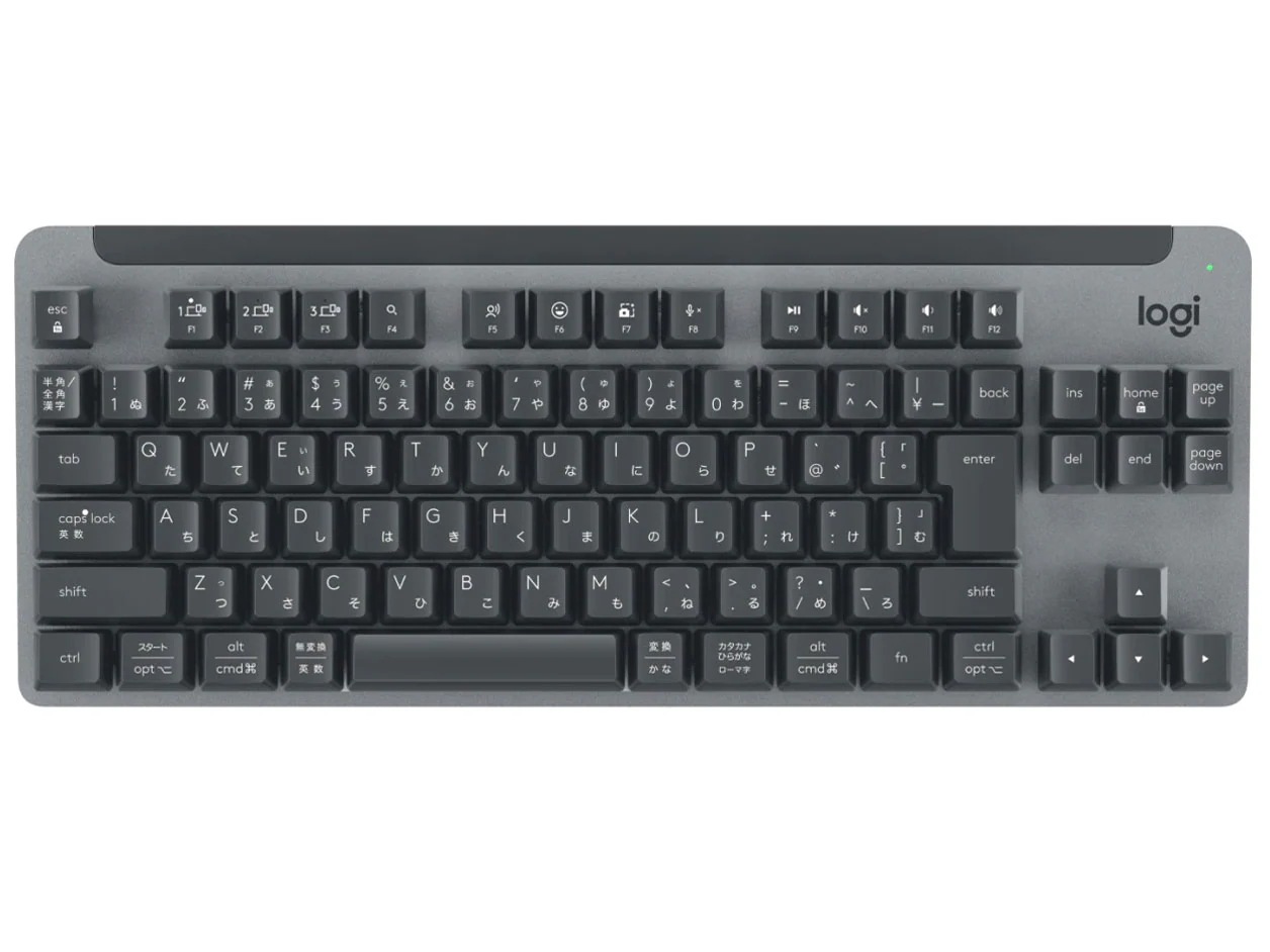 SIGNATURE K855 K855GR 赤軸 [グラファイト]ワイヤレスキーボード