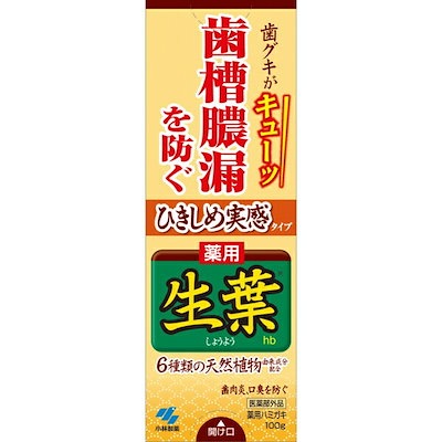 ひきしめ生葉hb 100g（医薬部外品）のサムネイル