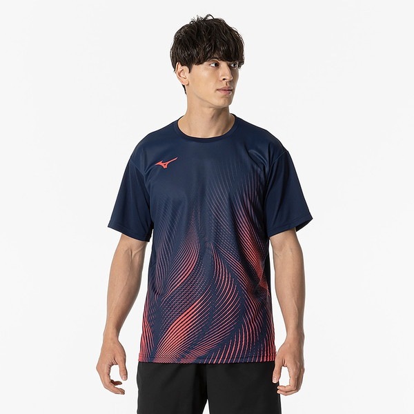 MIZUNO ミズノ ゲームシャツ ラケットスポーツ ユニセックス ゲームウエア メンズ 62JAB02014