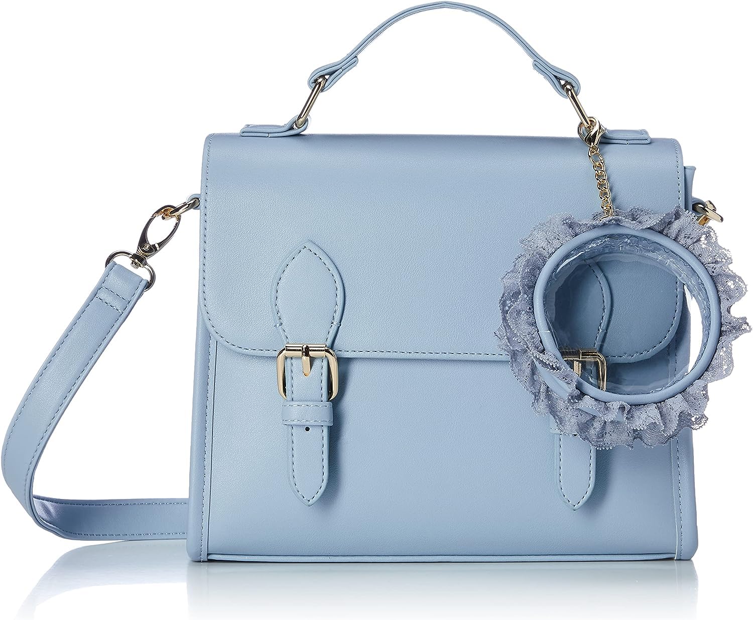 [ウィゴー] 2WAY サッチェル ショルダーバッグ 痛バ クリアバッグ 痛バッグ デコバッグ バッグ 鞄 推し活 推し活グッズ 推し活バッグ ライブ イベント お出かけ 普段使い デイリー ガーリー