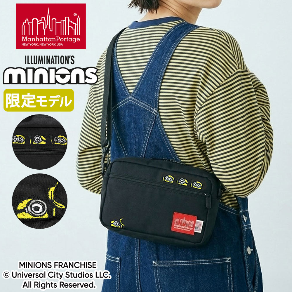 日本正規品 ショルダーバッグ メンズ レディース 斜めがけバッグ ミニオンズ コラボ 限定モデル ミニ A5 限定 キャラクター CORDURA MINIONS MP1404L2MNOS