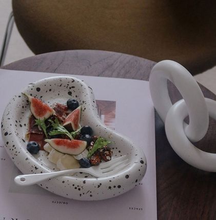 食器 韓国インテリア おしゃれ かわいい お洒落カフェ ケーキ皿 カフェ風 ぽっちゃり 期間限定お試し価格