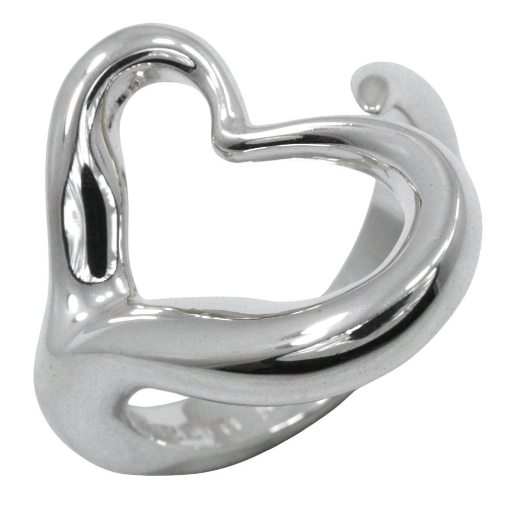 オープンハート エルサ・ペレッティ リング・指輪 シルバー925 10号 約5.6g レディース 中古品 A-ランク