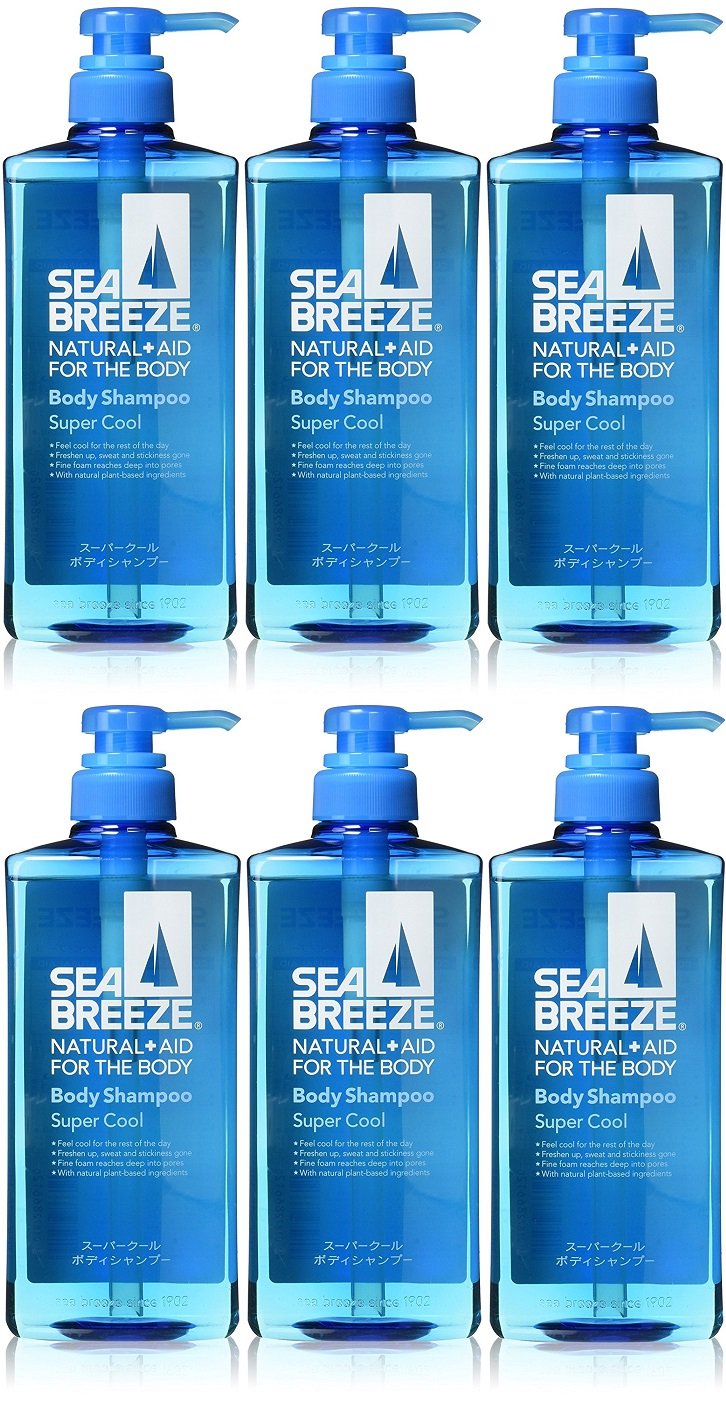 【まとめ買い】シーブリーズ スーパークールボディシャンプー 600ml×6個