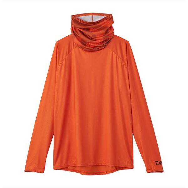 ダイワ ウェア DE-6025 アイスドライ(ICEDRY) ラッシュガードハイネック オレンジ XL