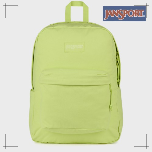 JANSPORT公式 リュック Superbreak Plus Laptop FX SOFT NYLON LIME CITRON