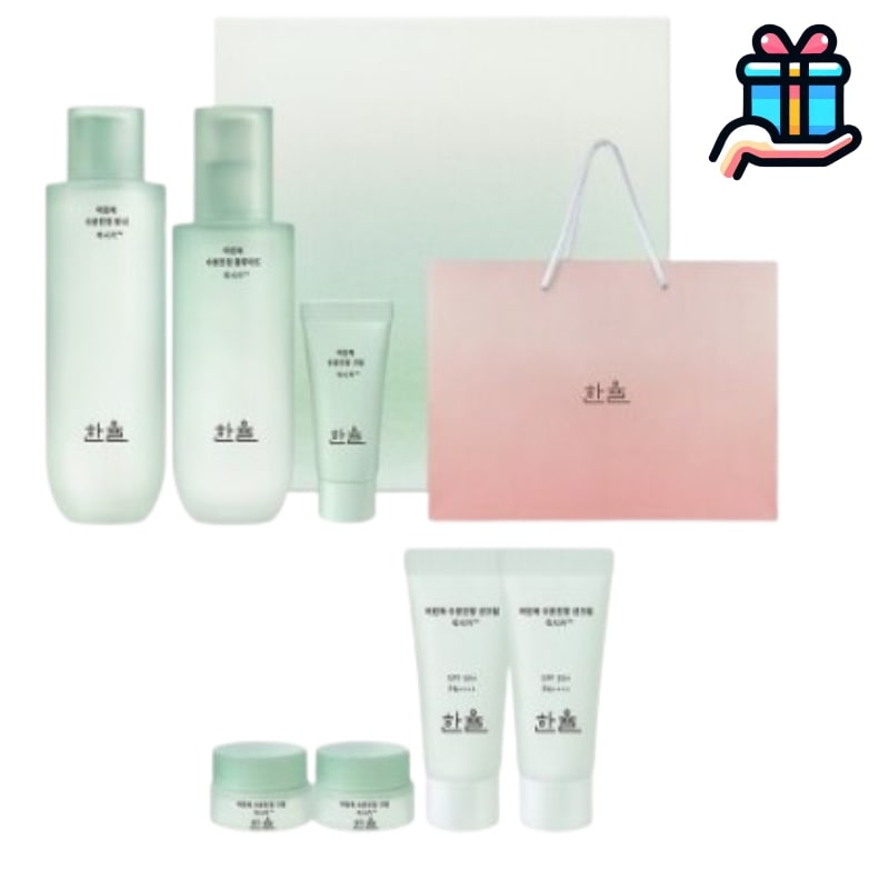 [BEST韓国人気企画セット] 新芽のヨモギ 水分鎮静トナー フルイド2種セット+追加贈呈イベント シカ韓国コスメ油水分バランス