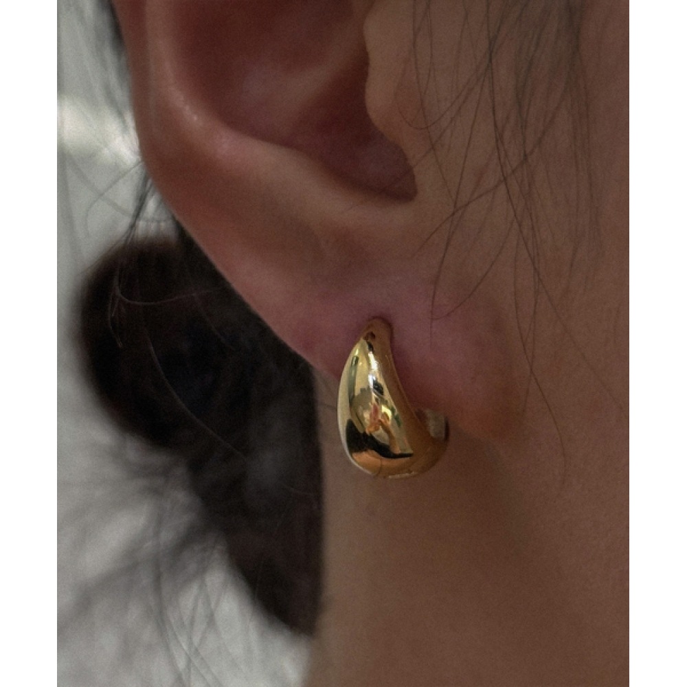 ヘレンジュエリー 14K 水玉ワンタッチピアス