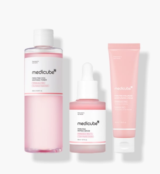 ヒアルロン酸ピンクPDRN 3種で詰めるトレイルケア！サーモンPDRNトナー＆アンプル＆クリーム3種セット PDRNトレイル基礎3種/pdrn 美容液/ 皮膚組織に似たdna成分/美容液/ pdrn