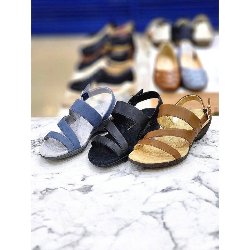 女性4Cmコンフォートカジュアルルック4cMストラップサンダルDSORN753