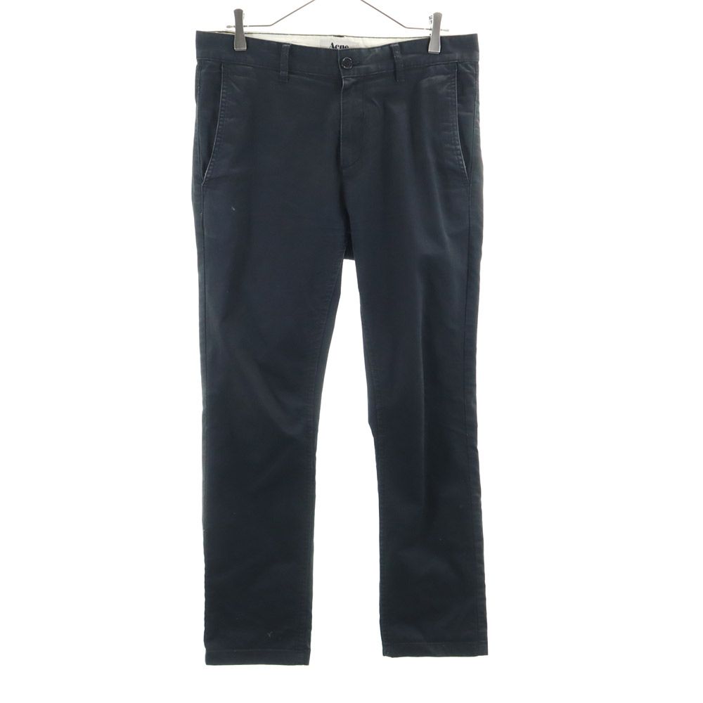 アクネ ロングパンツ 48 ブラック ACNE メンズ