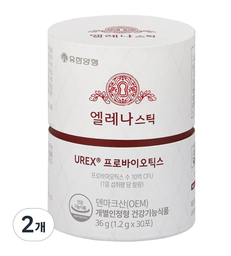 [1+1]エレナ スティック 質乳酸菌 粉 30包入x2/ 女性乳酸菌/ お肌の健康乳酸菌/ 腸の健康乳酸菌/韓国女性乳酸菌