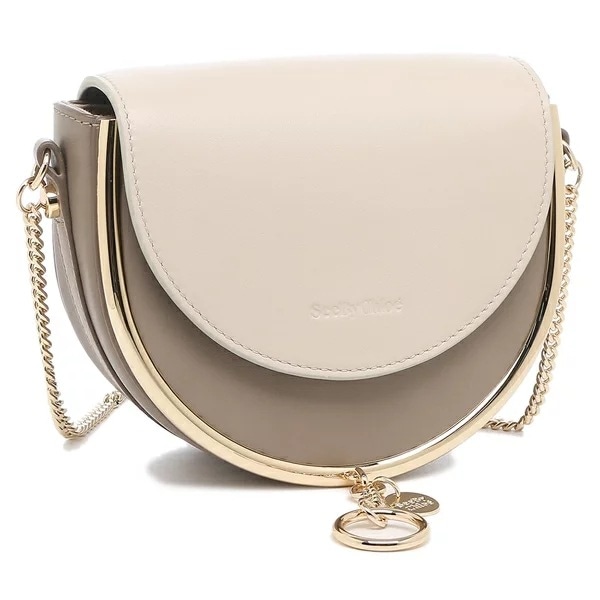 シーバイクロエ ショルダーバッグ マラ グレー レディース SEE BY CHLOE CHS20USA57630 23W MARA MOTTY GREY
