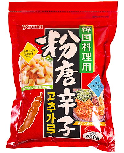 他サイト： ユウキ食品 粉唐辛子(韓国料理用) 200gの商品画像