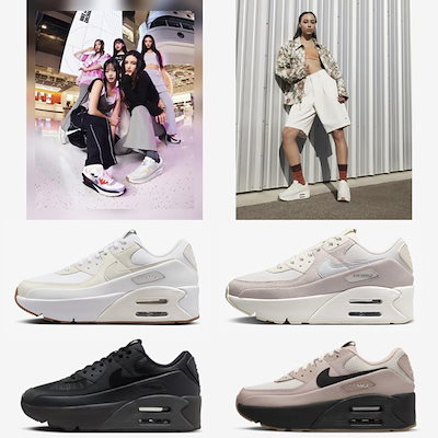 Qoo10] NIKE エア マックス 90 LV8 ウィメンズ : シューズ