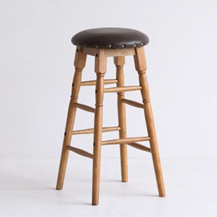 ハイスツール Rasic High Stool ras-3333 カウンタースツール バースツール 椅子 スツール 腰掛け 木製 天然木 カウンターチェア チェア 北欧 市場 Marche