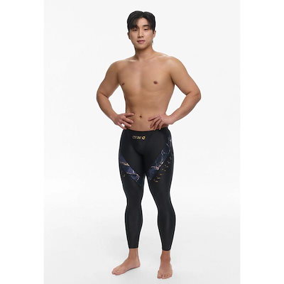 男性選手ジオボルト男性選手9部丈屋内水着(A6SM1CF08)BLK 16,006円