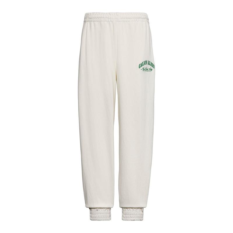 26SS CK 女性ロゴ コットン ジャージー GX ジャージー ジョガー パンツ(QS7609-YAS)