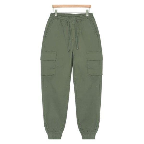メンズジョガーパンツ綿スパンカーゴパンツSWSP004