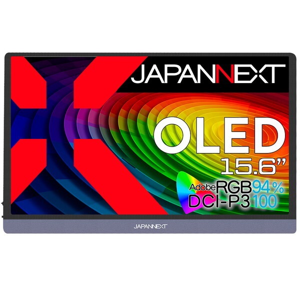 JAPANNEXT JN-MD-OLED156UHDR [15.6インチ4K液晶モニター]