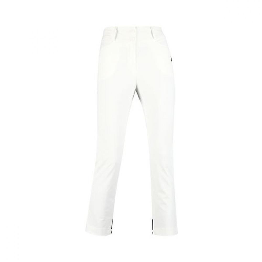 [ラックスゴルフ] ラックスゴルフミュウゴルフレディースバックバンディングジャカードヘムゴルフパンツMW25M210W