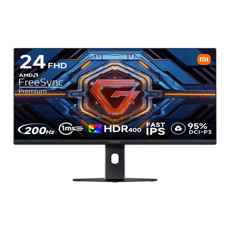 Xiaomi ゲーミングモニター G24i 2026 23.8インチディスプレイ Fast IPS LCD 1msGTG高速応答 200Hz FreeSyncティアリング防止 sRGB99% HDR