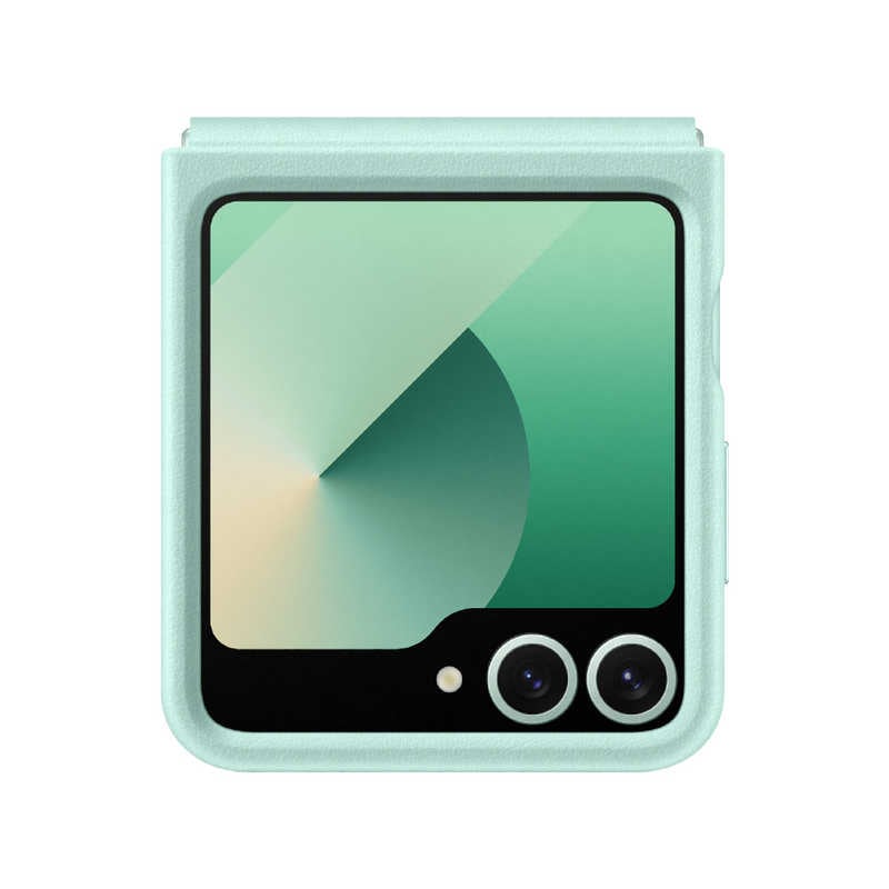 GALAXY　(サムスンGalaxy純正)Galaxy Z Flip6 Kindsuit Case Samsung(サムスン) Mint　EF-VF741PMEGJP