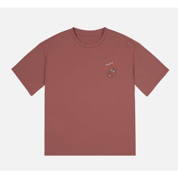 *ジッパーバッグポリバッグ贈呈* 女性サーフ半袖水着 ブラウン/CS2E301-BR