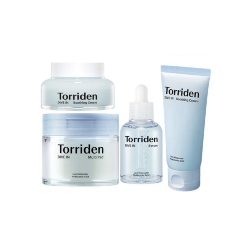 ダイブインセラム50ml+トナー300ml+鎮静クリーム100ml/チューブタイプ100ml