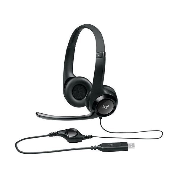 ロジクール logicool USB ヘッドセット H390 H390R 6,138円