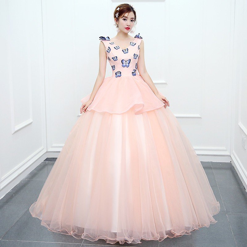 カラードレス 安い イブニングドレス 花嫁 ロング パーティードレス 演奏会 フォーマルドレス 結婚式 二次会 カクテルドレス 大きいサイズ ピンク