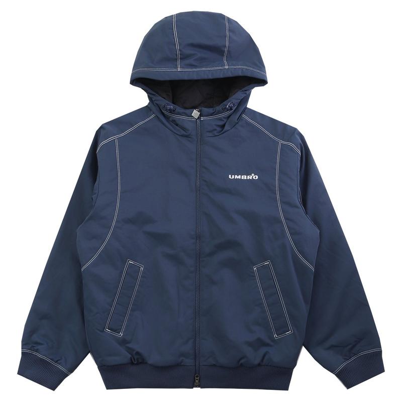 共用クリスピー・タスランフード付きパディングボンバージャケット UQ323CPJ91 TNY