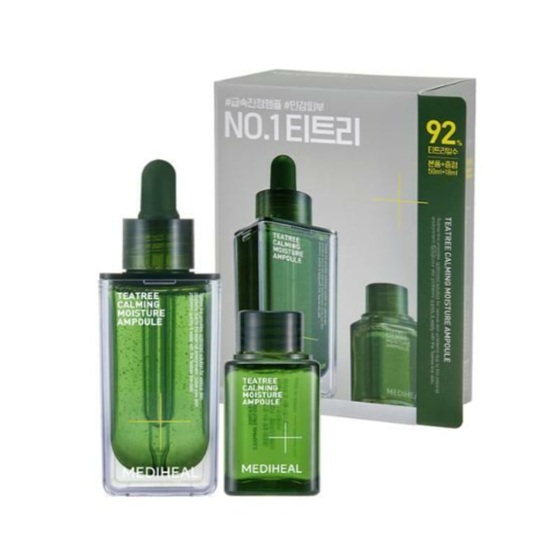 [NEW] ティーツリー鎮静水分アンプル企画 (50ml+18ml)