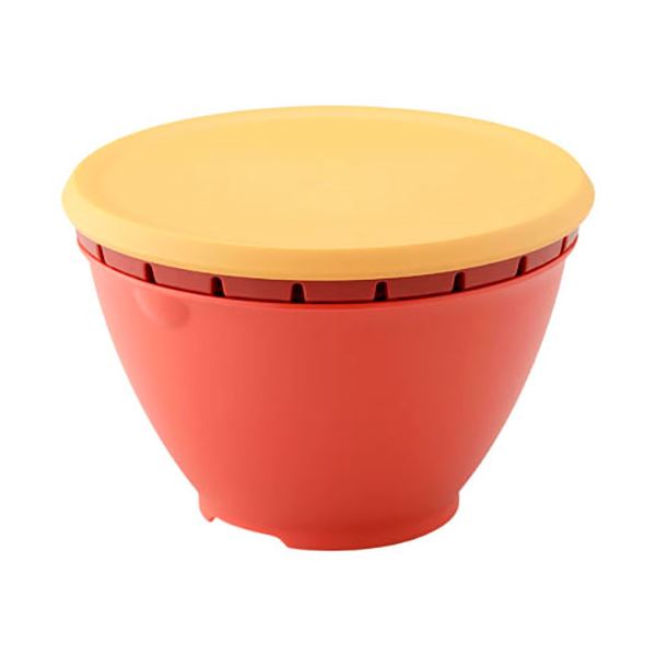 [5セット] リス リベラリスタ ボール/コランダーセット Sサイズ レッド GLIB098X5