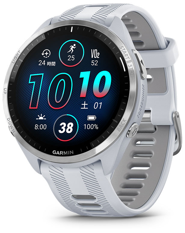 ガーミン Forerunner 965 White 【Suica対応】スマートウォッチ 010-02809-61