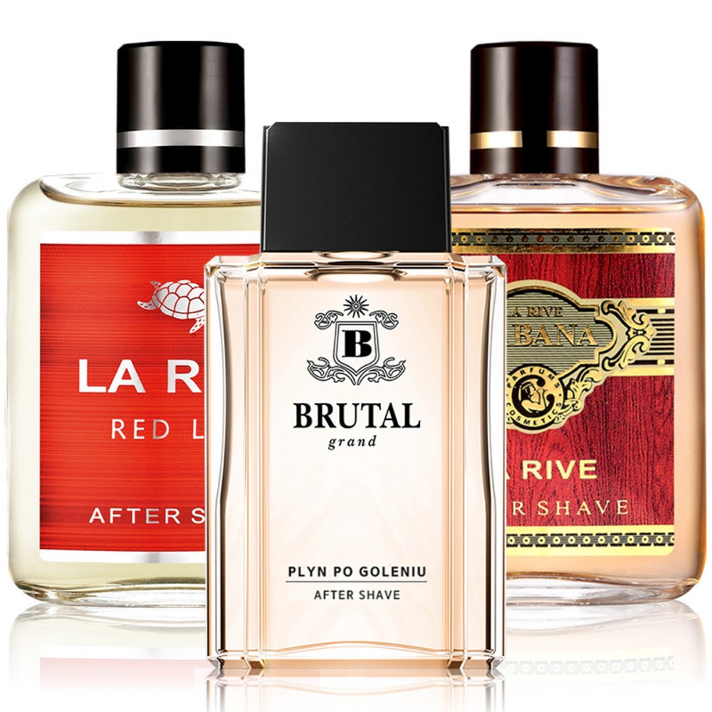 ラリブアフターシェーブ3種（カバナ+レッドライン+ブルタール）100ml 3種